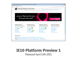 IE10 Platform Preview 預覽版現身