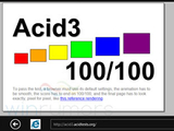 IE9、IE9 Mobile、IE10 總算在 Acid 3 拿到100分