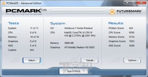 PCMark05 PCMark05