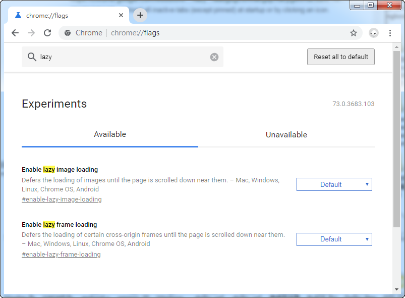 Chrome 75 將原生支援 lazy loading,動動手也可以搶先試玩