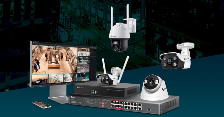 TP-Link 推出全新 VIGI 系列商用攝影機，搭載智慧偵測技術，提供企業零死角安全監控