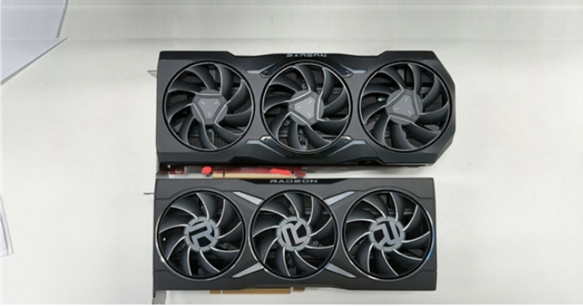 遠離RTX 4090自燃門!AMD新旗艦卡RX 7000外形首曝光,採雙8pin介面