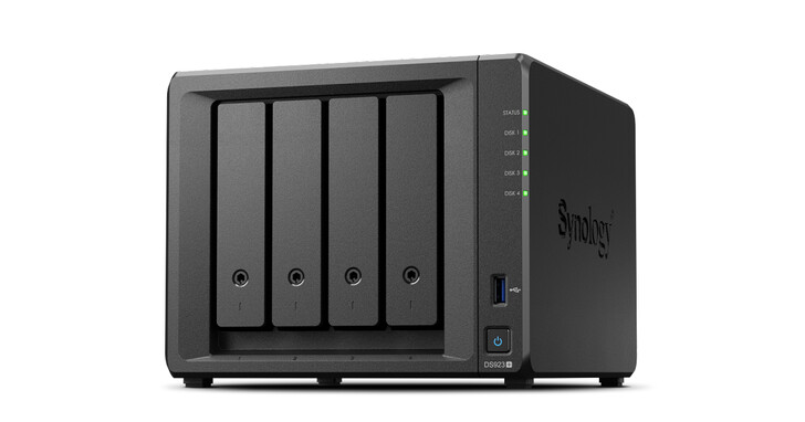 Synology 推出 DS923+ NAS，4 硬碟槽配置，可儲存超過 50TB 資料，適合居家工作及小型企業