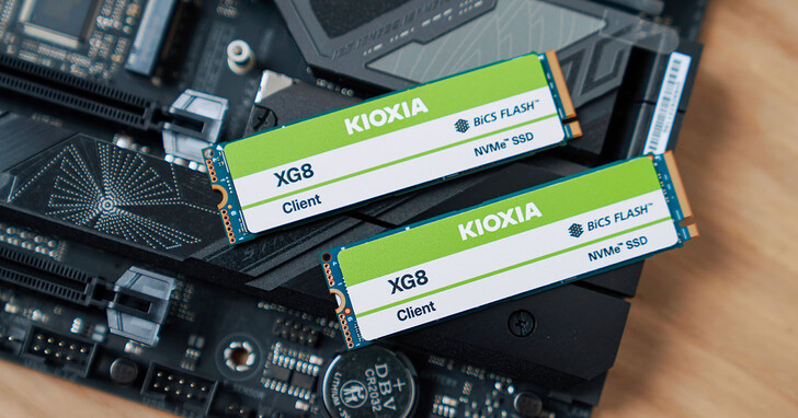 KIOXIA XG8 PCIe Gen4 SSD 實測：兼具高效能並滿足大儲存容量之選！