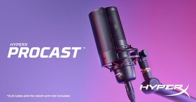 HyperX推首支XLR專業級電容麥克風ProCast，同步祭出年終優惠最低四折起
