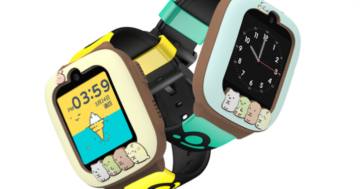 遠傳推出兒童定位手錶超萌新品，角落小夥伴保護套組全新上市