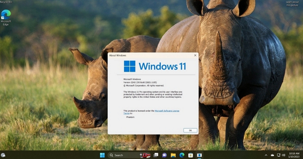 微軟 Win11 正式版 Build 22621.1105 發佈,迎來全新工作列 / 開始選單搜尋樣式