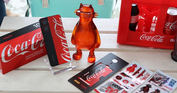 可樂迷的蒐藏品！realme 在印度發表 realme 10 Pro 5G 可口可樂限定版