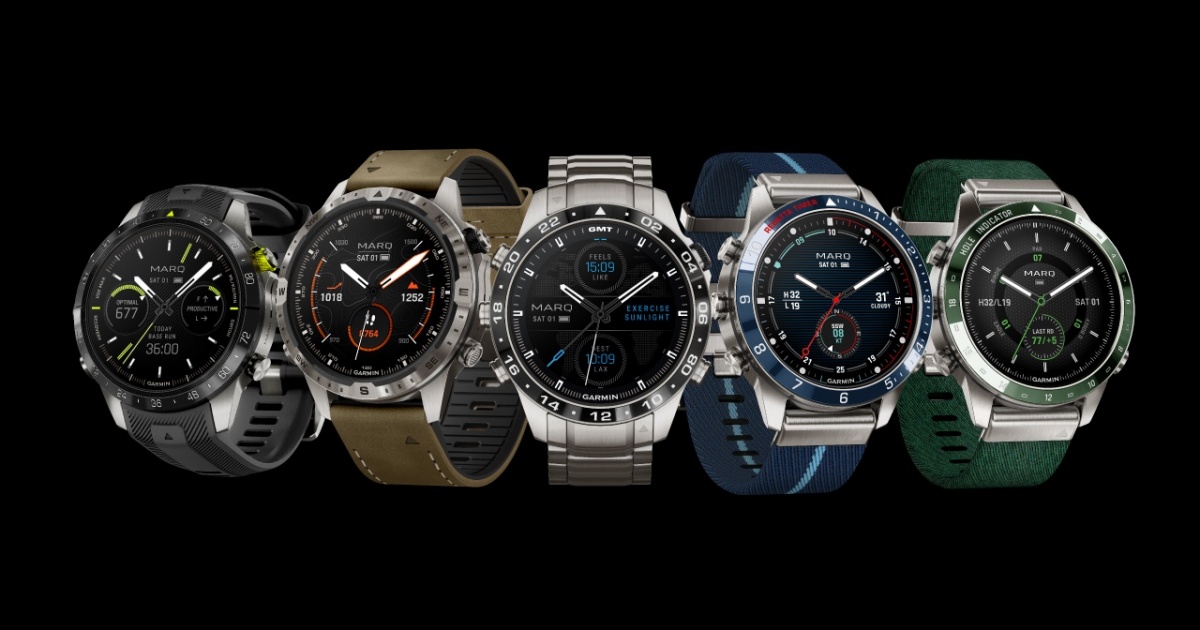 Garmin MARQ 系列推出業界首款五級鈦錶殼、弧面藍寶石玻璃鏡面智慧錶