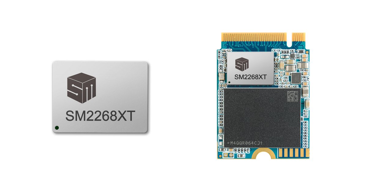 慧榮科技推出第三代 PCIe Gen4 SSD 控制晶片 SM2268XT,滿足次世代 TLC 和 QLC 3D NAND 設計需求