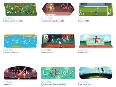 回味 Google 塗鴉奧運小遊戲，跨欄、籃球、輕艇、足球一次玩個夠