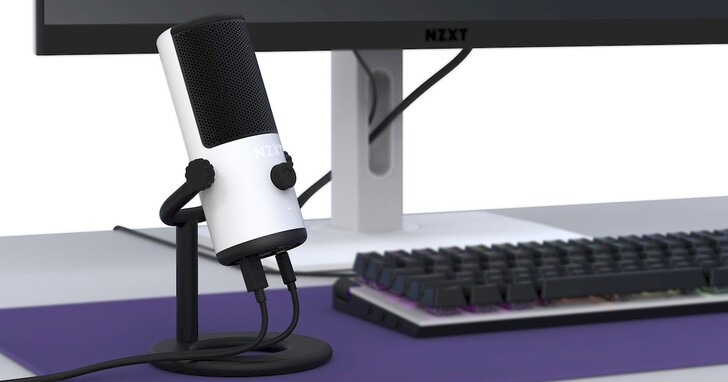 NZXT 推出全新 Capsule Mini USB 麥克風及 Boom Arm Mini 麥克風支架，專為遊戲語音而生