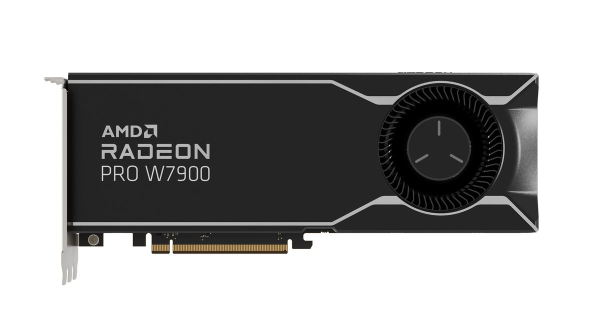 AMD發表最頂尖Radeon PRO繪圖卡,幾何平均效能提升1.5倍
