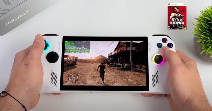 華碩 ROG Ally 掌機實測，可順跑 Switch、PS3、Xbox 360 等各種遊戲機