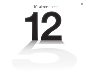 Apple iPhone 5 發表會將登場，就在 9 月 12 日！