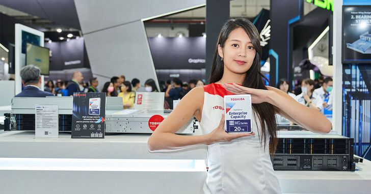 【COMPUTEX 2023】Toshiba 攜手四大品牌推出多元儲存解決方案，包括企業級 MG10 系列 20TB 與 NAS 專用 N300 系列 18TB 硬碟！