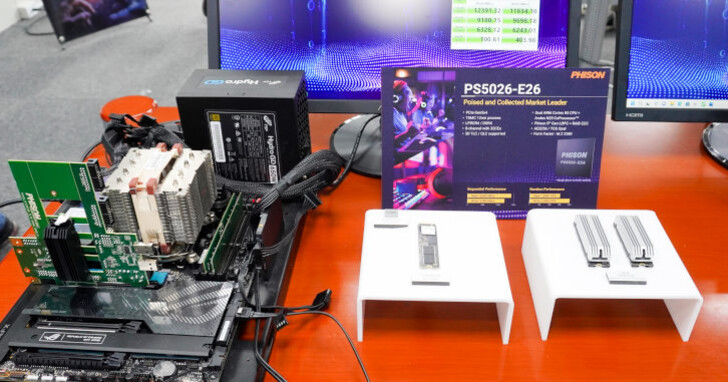 【Computex2023】Phison推出E31T、E27T固態硬碟控制晶片，補足PCIe Gen 5 Redriver、Retimer晶片產品線。