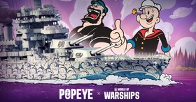 《戰艦世界》攜手《大力水手蔔派》歡慶世界海洋月，主題貨櫃免費送