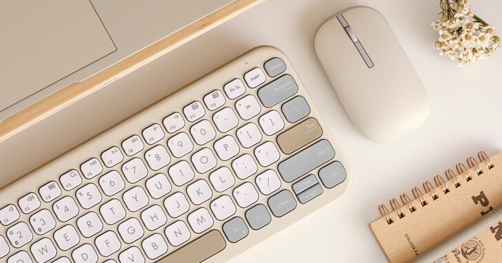 華碩推出 Marshmallow 系列無線鍵盤／滑鼠，造型時尚售價僅千元左右