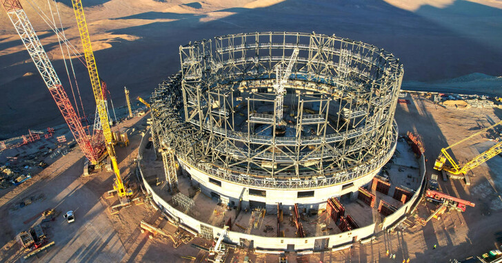 歐洲南天天文台（ESO）超大望遠鏡ELT預計2028年開始運作，解答人類在宇宙中是否孤獨終極問題