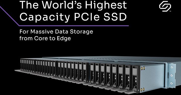 Solidigm針對資料中心應用推出QLC固態硬碟D5-P5336，最高容量可達61.44TB