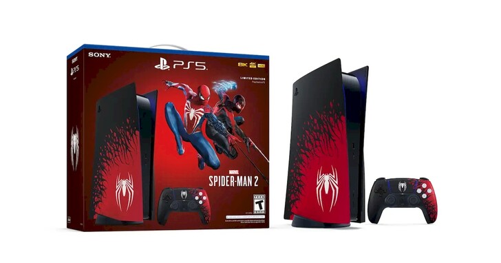 《漫威蜘蛛人 2》PS5 限量版同捆組亮相，以共生體為靈感，還有成套的控制器與主機護蓋