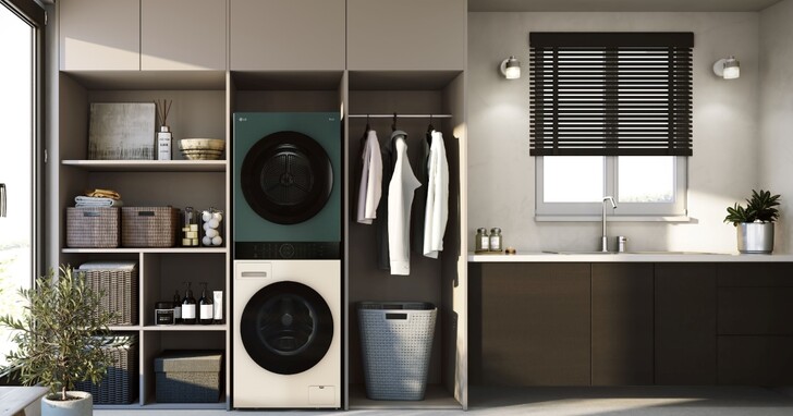 LG WashTower AI 智控洗乾衣機，洗衣19公斤+乾衣16公斤，蒸洗脫烘一次到位，價格79,900元起