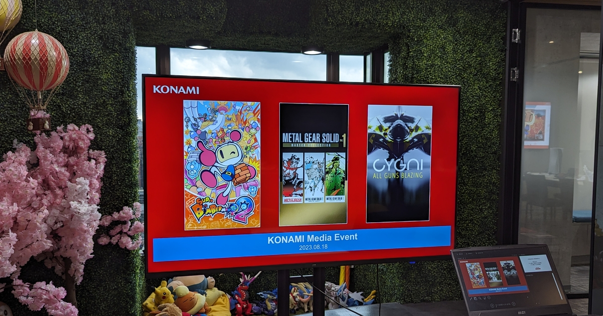 Konami《潛龍諜影》《轟炸超人》系列…等 3 款新作搶先試玩,一款極其硬核、一款適合同樂,還有一款可能會被罵爆