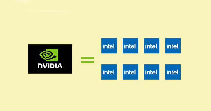 NVIDIA Q2淨利潤暴漲843%，市值超過8個Intel