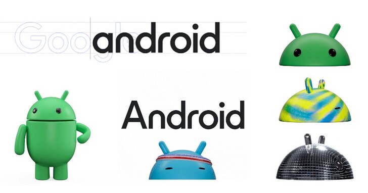 Android 改頭換面，「A」字改大寫、新的立體全身 Bugdroid 機器人亮相