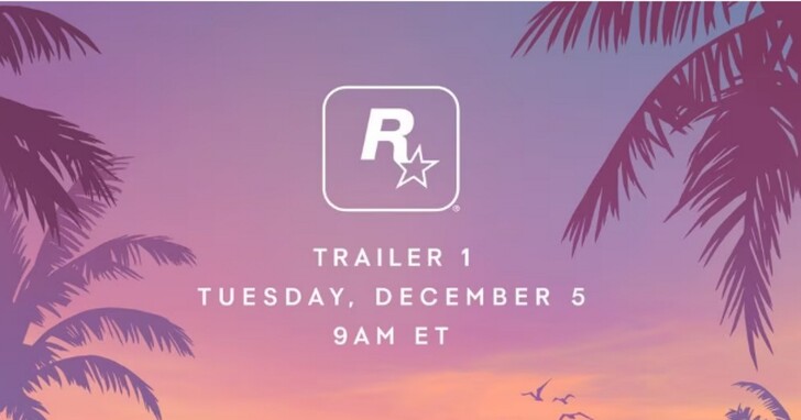 《GTA6》首部預告片R星正式宣佈發佈日期：苦等10年！俠盜獵車手重返罪惡都市
