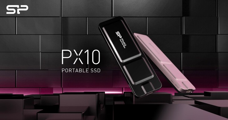 廣穎電通發表輕量級、大容量行動固態硬碟 PX10，重量僅 33 克，提供最高 4TB 儲存容量