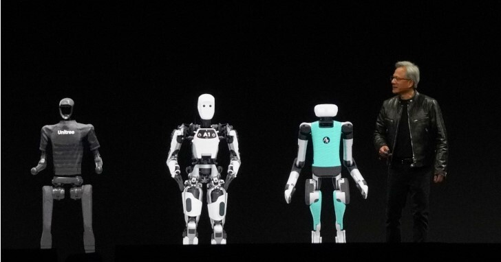 GTC 24：NVIDIA發表GR00T計劃與Jetson Thor單板電腦，推動人型機器人發展