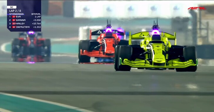 阿布達比自動駕駛賽車聯賽 (A2RL) 第一場比賽狀況不斷，但自動駕駛賽車技術持續進步中