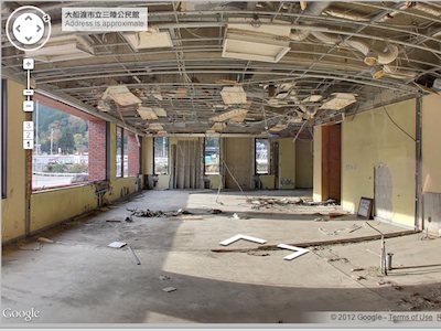 Google 街景新增日本311強震後建築物內部照片，為重大災情留下見証