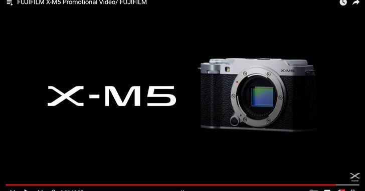 富士正式發表FUJIFILM X-M5！性能出色的新一代入門相機，建議售價約NT$26,000