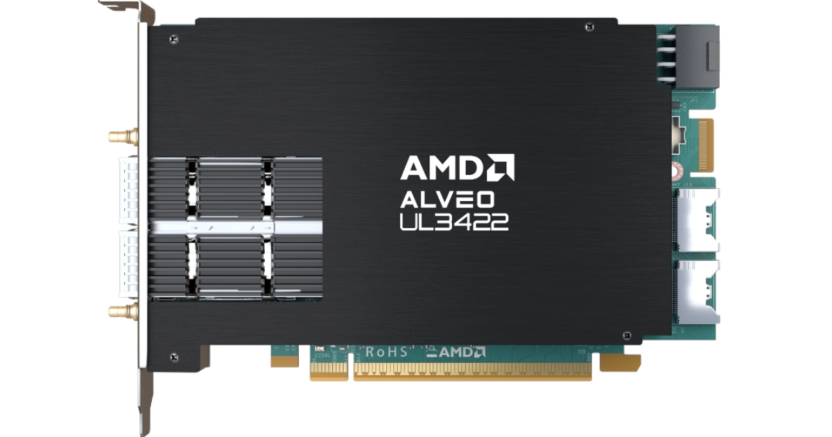 AMD 推出 AMD Alveo UL3422 加速卡,專為超低延遲電子交易應用設計