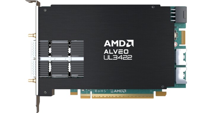 AMD 推出 AMD Alveo UL3422 加速卡，專為超低延遲電子交易應用設計