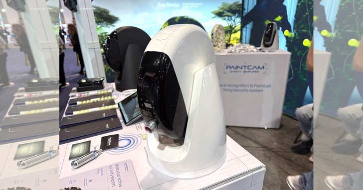 CES2025：漆彈門鈴！？Eve PaintCam 漆彈攝影機真的向入侵者開火！