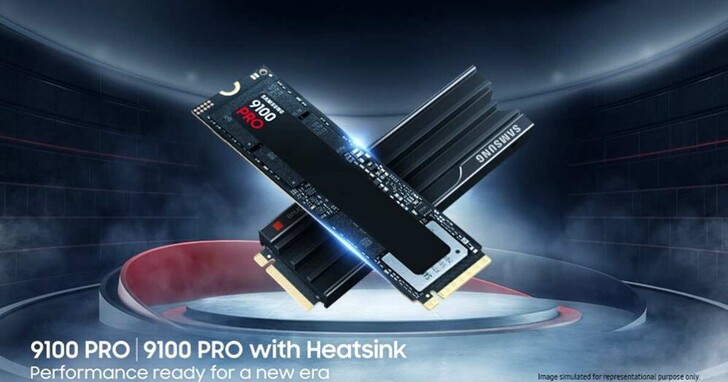 三星推出 8TB SSD 9100 PRO，讀寫速度較 990 PRO 翻倍