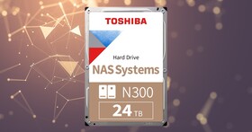 Toshiba 為 N300 NAS 硬碟系列發表 24TB 新陣容