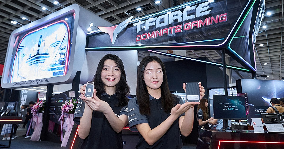 【COMPUTEX 2025】十銓科技主打 AI 運算、電競極限、行動資安,透過三大應用驅動未來儲存趨勢