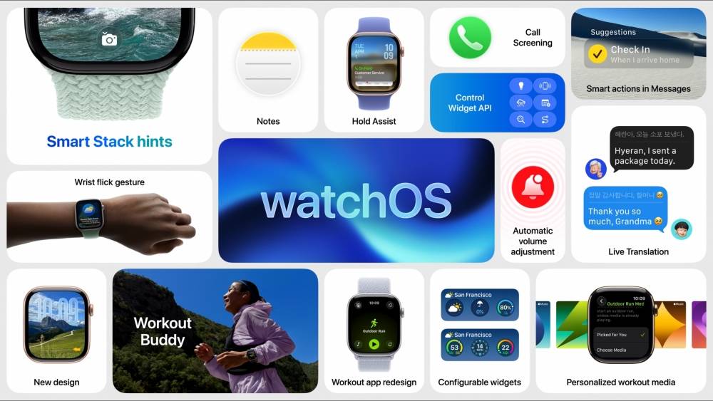 watchOS 26 新增智慧健身夥伴,強化日常互動與運動體驗