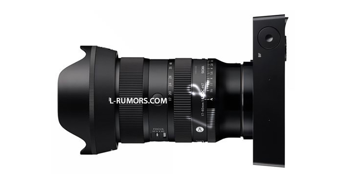 Simga 17-40mm F1.8 DC|Art 鏡頭規格與間諜照曝光!值得期待的大光圈變焦鏡?