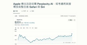 Apple 傳出洽談收購 Perplexity AI，或考慮將其搜尋技術整合進 Safari 與 Siri