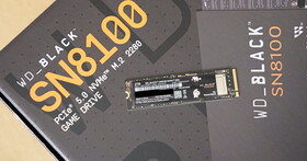 WD_BLACK SN8100 NVMe SSD固態硬碟效能實測：PCIe Gen 5兼顧低溫與高速