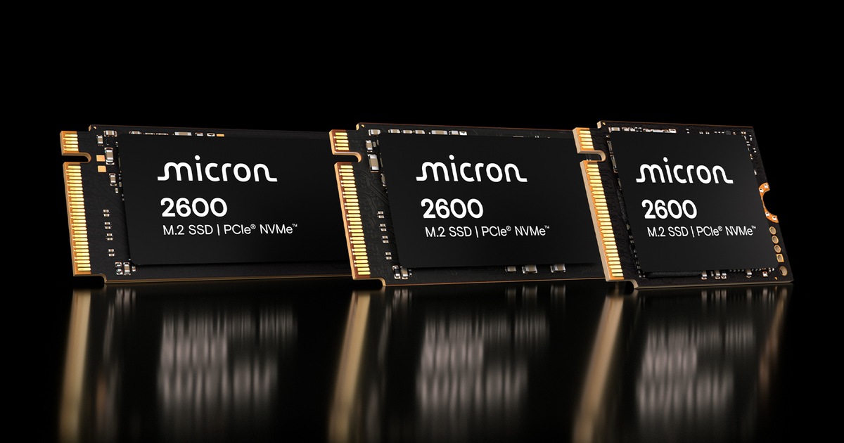 美光發表 2600 NVMe SSD：導入第九代 QLC NAND 與自適應寫入技術，全面提升 PC 儲存效能