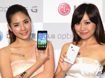 LG Optimus G 台灣售價 17,900 元，Optimus G Pro、G2 預計 6、9 月登台