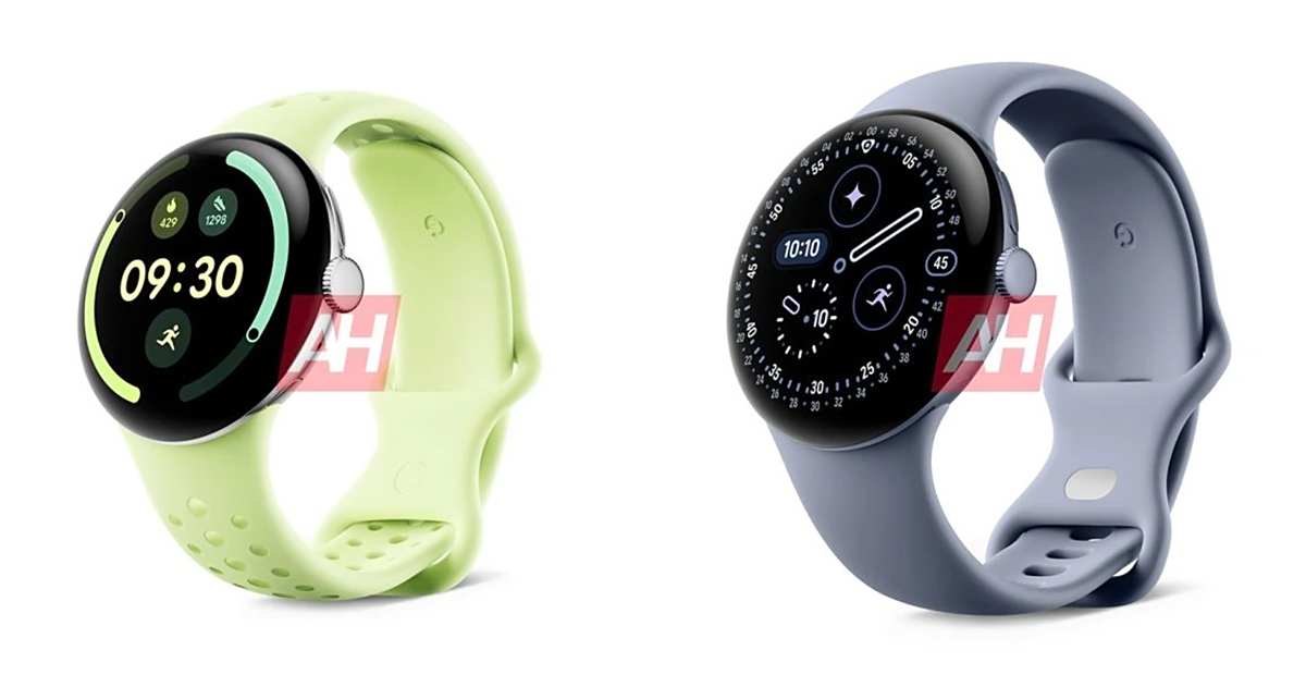 Pixel Watch 4 官方算繪圖曝光:兩種尺寸、多色錶帶,新款充電口無法相容舊版配件