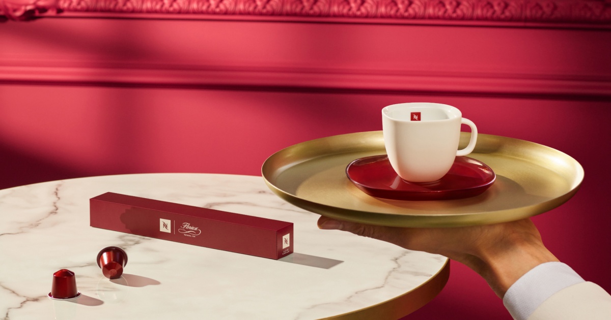 Nespresso 推聯名 Caffè Florian 福里安花神咖啡館限量款咖啡!同慶父親節咖啡機優惠 3,300 元起